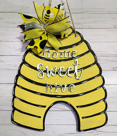 Bee Hive Door Hanger