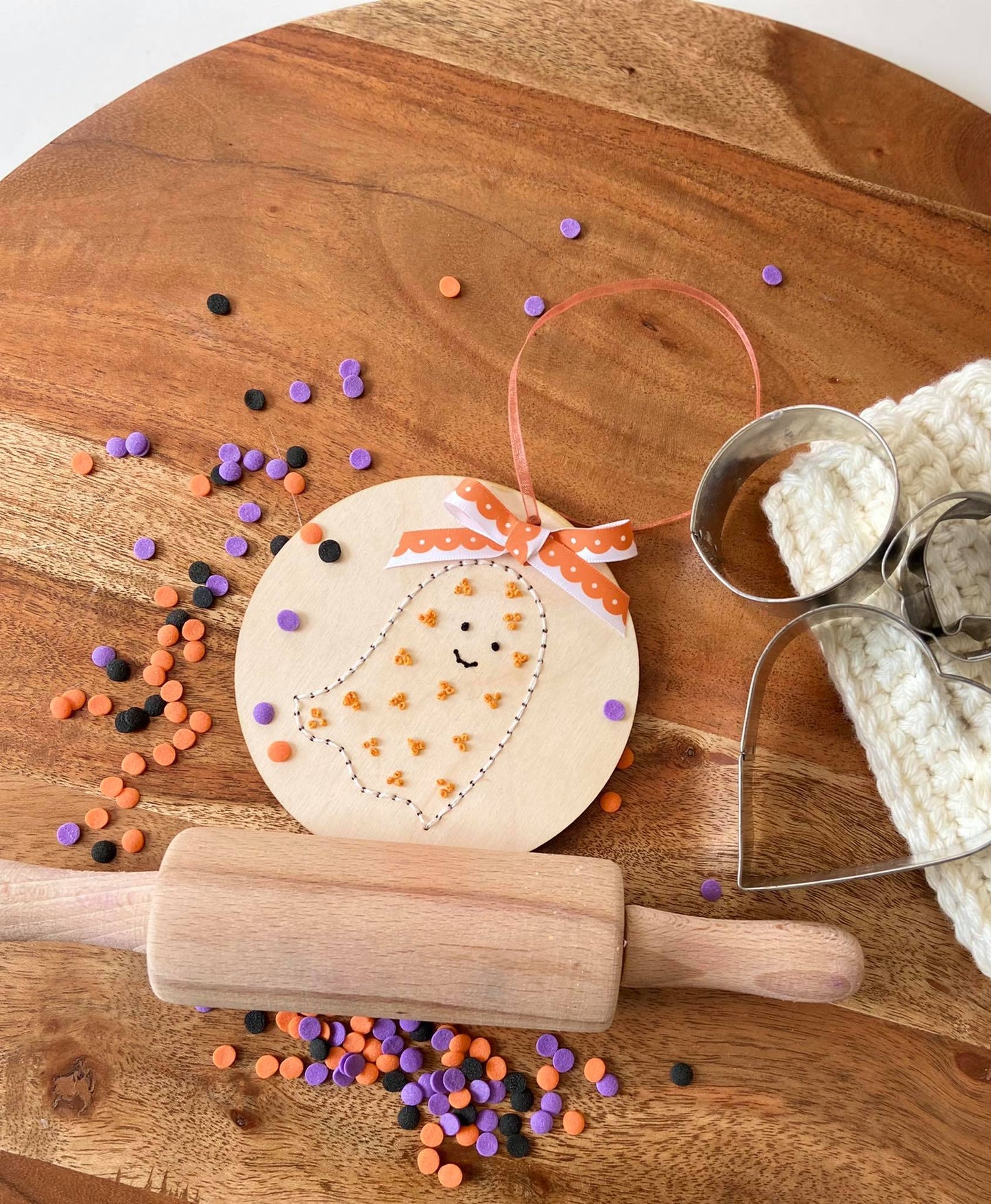 Wood Embroidery Kit - Halloween Bundle
