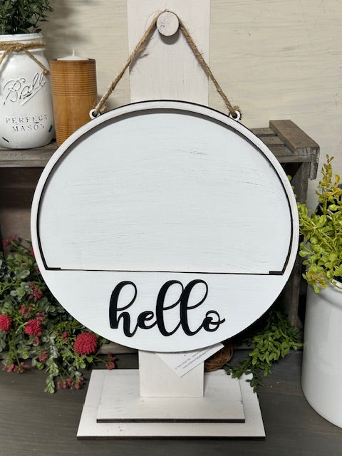 Interchangeable Round Door Hanger