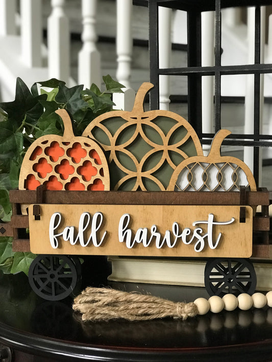 Fall Harvest Interchangeable Set for Wagon/Crate/Raised Shelf
