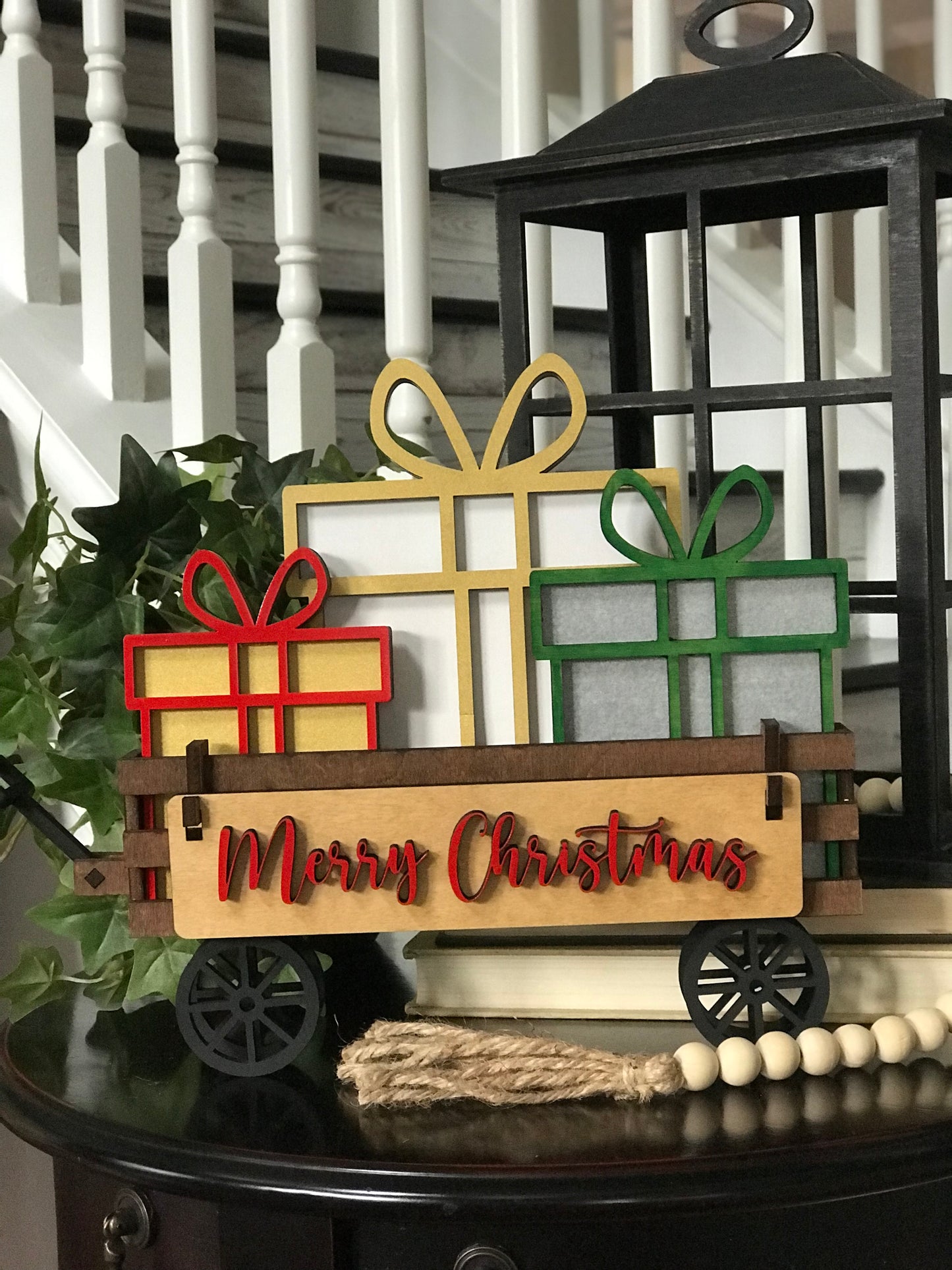 Christmas Presents Interchangeable Set for Wagon/Crate/Raised Shelf