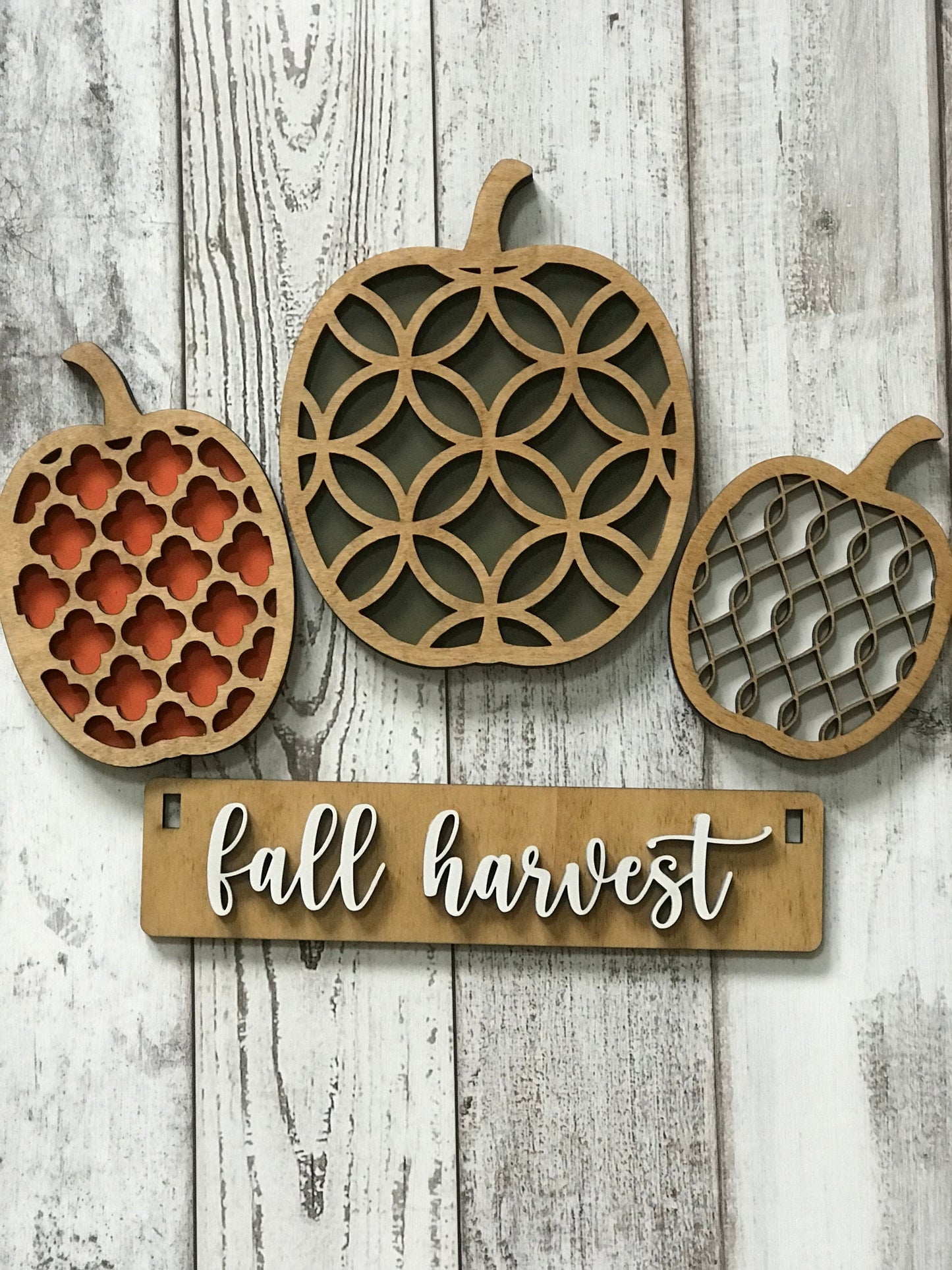 Fall Harvest Interchangeable Set for Wagon/Crate/Raised Shelf