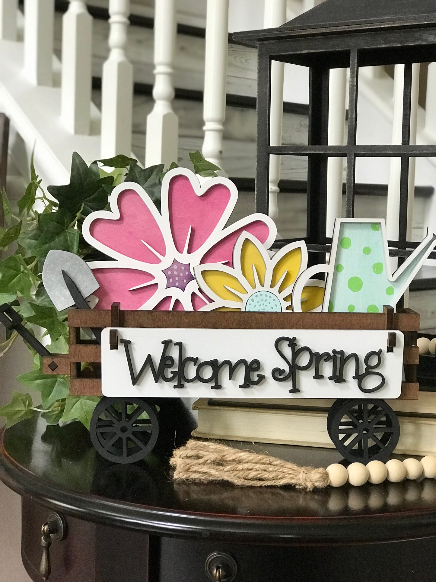 Spring Interchangeable Set for Wagon/Crate/Raised Shelf