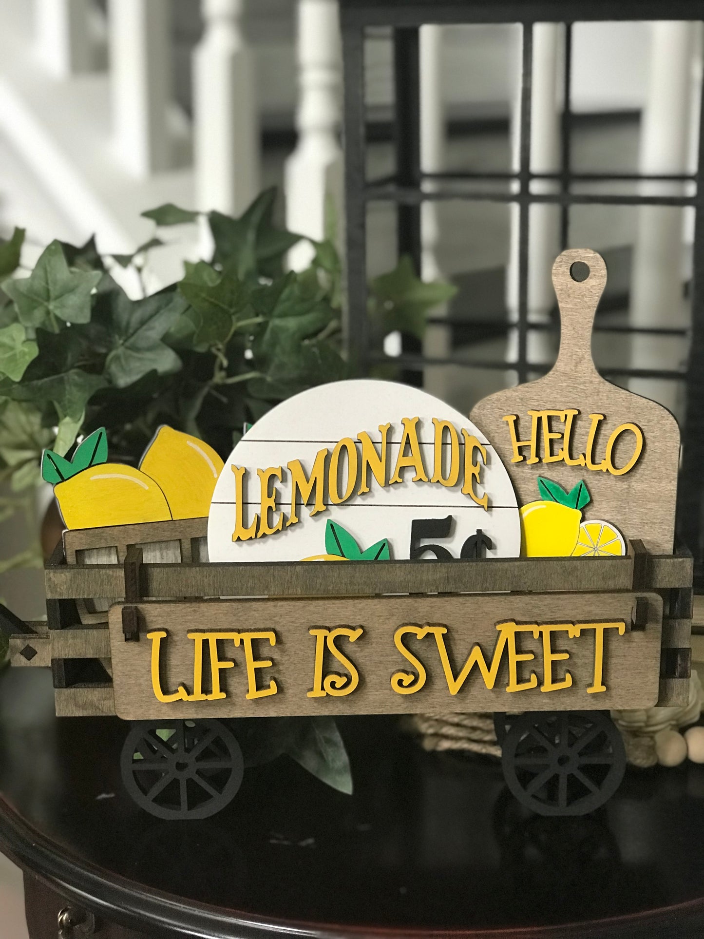 Life is Sweet - Lemons Interchangeable Set for Wagon/Crate/Raised Shelf