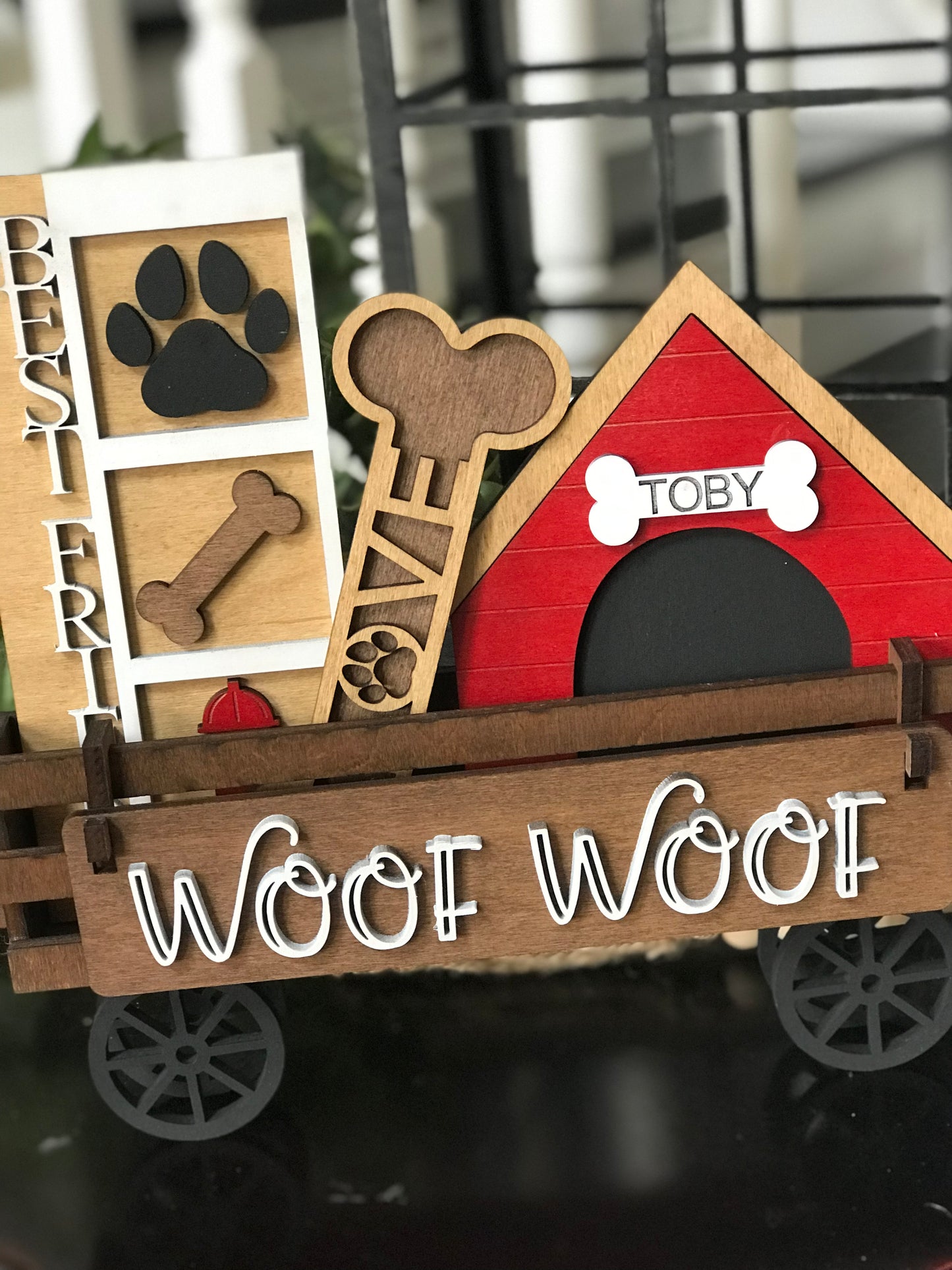 Dog Interchangeable Set for Wagon/Crate/Raised Shelf